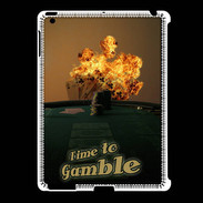 Coque iPad 2/3 Poker flamme