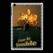 Coque iPadMini Poker flamme