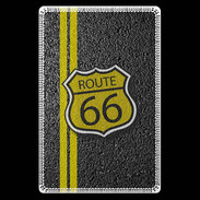Etui carte bancaire personnalisé route 66 goudron