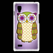 Coque LG Optimus L9 Hibou humour