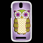 Coque HTC One SV Hibou humour