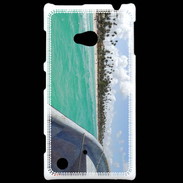 Coque Nokia Lumia 720 Bord de plage en bateau