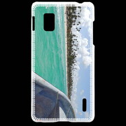 Coque LG Optimus G Bord de plage en bateau