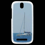 Coque HTC One SV Coque Catamaran mer des Caraibes