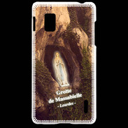 Coque LG Optimus G Coque Grotte de Lourdes
