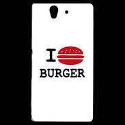Coque Sony Xperia Z I love Burger