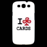 Coque Samsung Galaxy S3 I love Cards Club