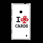 Coque Nokia Lumia 520 I love Cards Club