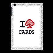 Coque iPadMini I love Cards spade