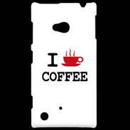 Coque Nokia Lumia 720 I love Coffee