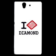 Coque Sony Xperia Z I love Diamond