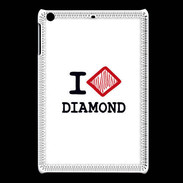 Coque iPadMini I love Diamond