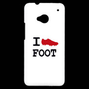 Coque HTC One I love Foot 2