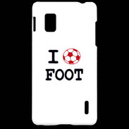 Coque LG Optimus G I love Foot