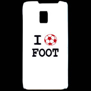 Coque LG P990 I love Foot