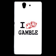 Coque Sony Xperia Z I love Gamble