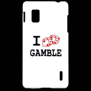Coque LG Optimus G I love Gamble