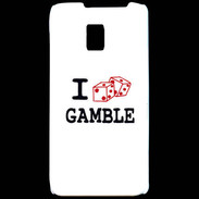 Coque LG P990 I love Gamble