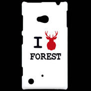 Coque Nokia Lumia 720 I love Forest