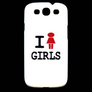 Coque Samsung Galaxy S3 I love Girl