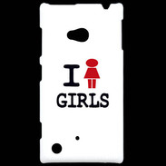 Coque Nokia Lumia 720 I love Girl