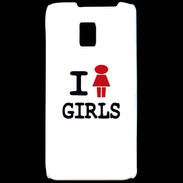 Coque LG P990 I love Girl