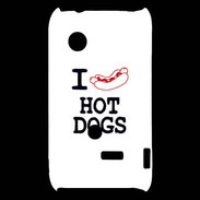Coque Sony Xperia Typo I love Hot Dogs