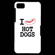 Coque Blackberry Z10 I love Hot Dogs