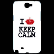 Coque Samsung Galaxy Note 2 I love Keep Calm