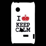 Coque Sony Xperia Typo I love Keep Calm