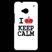Coque HTC One I love Keep Calm