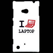 Coque Nokia Lumia 720 I love Laptop