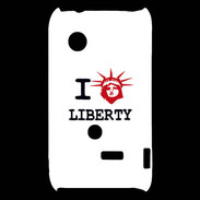 Coque Sony Xperia Typo I love Liberty