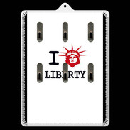 Porte clés I love Liberty