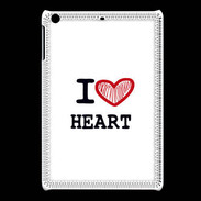 Coque iPadMini I love Heart