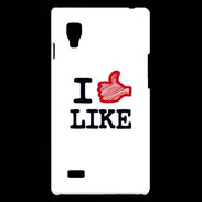 Coque LG Optimus L9 I love Like