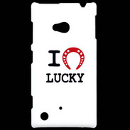 Coque Nokia Lumia 720 I love Lucky