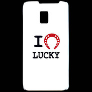Coque LG P990 I love Lucky