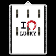 Porte clés I love Lucky