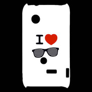 Coque Sony Xperia Typo I love Lunette Fun