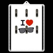 Porte clés I love Lunette Fun
