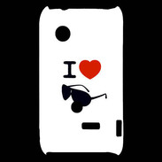 Coque Sony Xperia Typo I love Lunette Fun 2