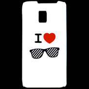 Coque LG P990 I love Lunette Fun 3