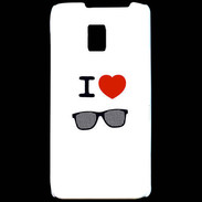Coque LG P990 I love Lunette Fun 4