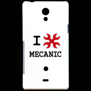 Coque Sony Xperia T I love Mecanic