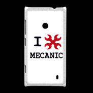 Coque Nokia Lumia 520 I love Mecanic