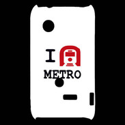 Coque Sony Xperia Typo I love Metro