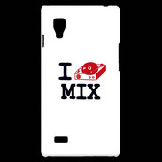Coque LG Optimus L9 I love Mix