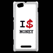 Coque Sony Xperia M I love Money