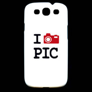 Coque Samsung Galaxy S3 I love Pic